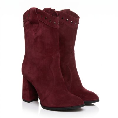 Botine la comanda din Piele Intoarsa Bordeu Sienna L55