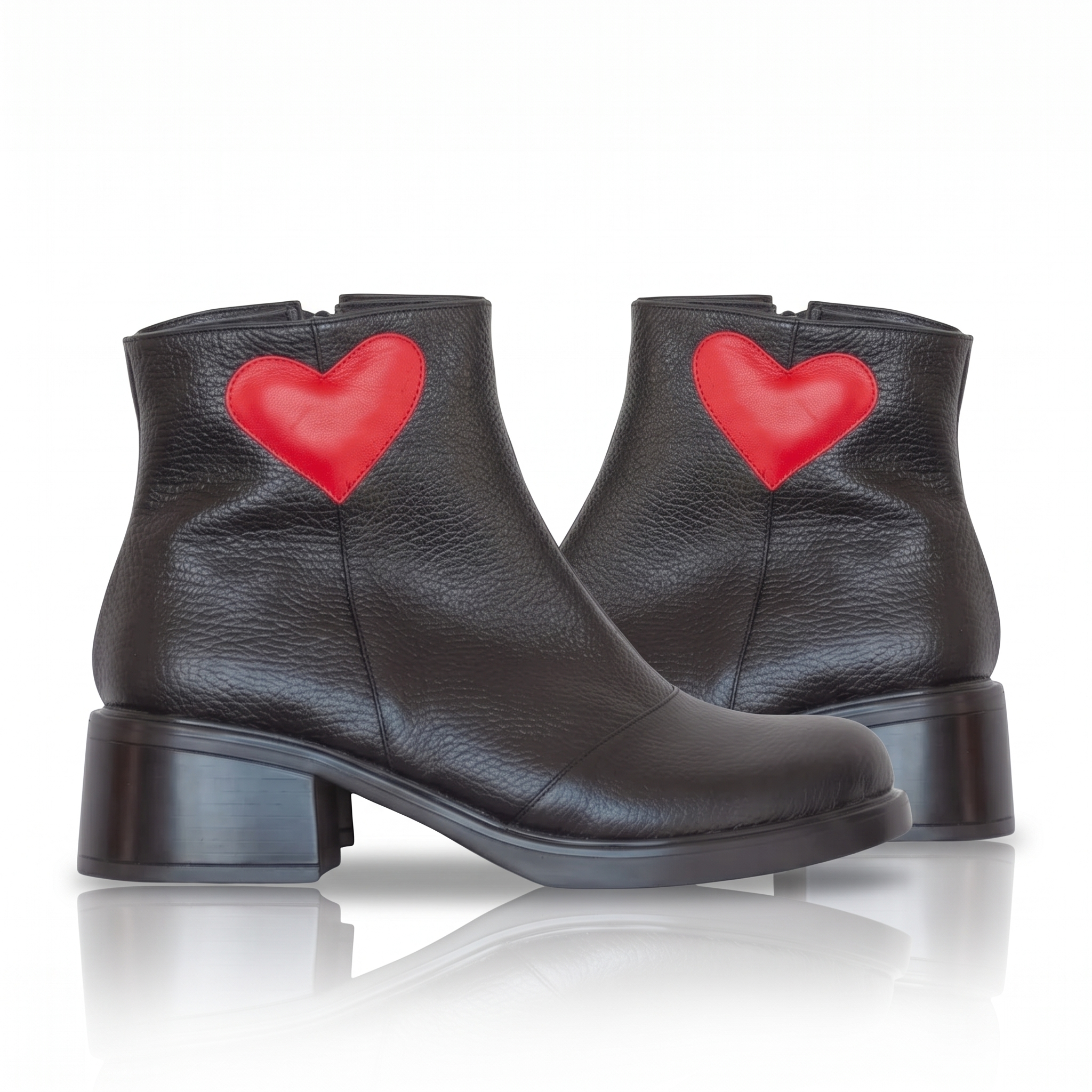 Ghete din piele naturala la comanda Sweet Love D9 - imagine 2