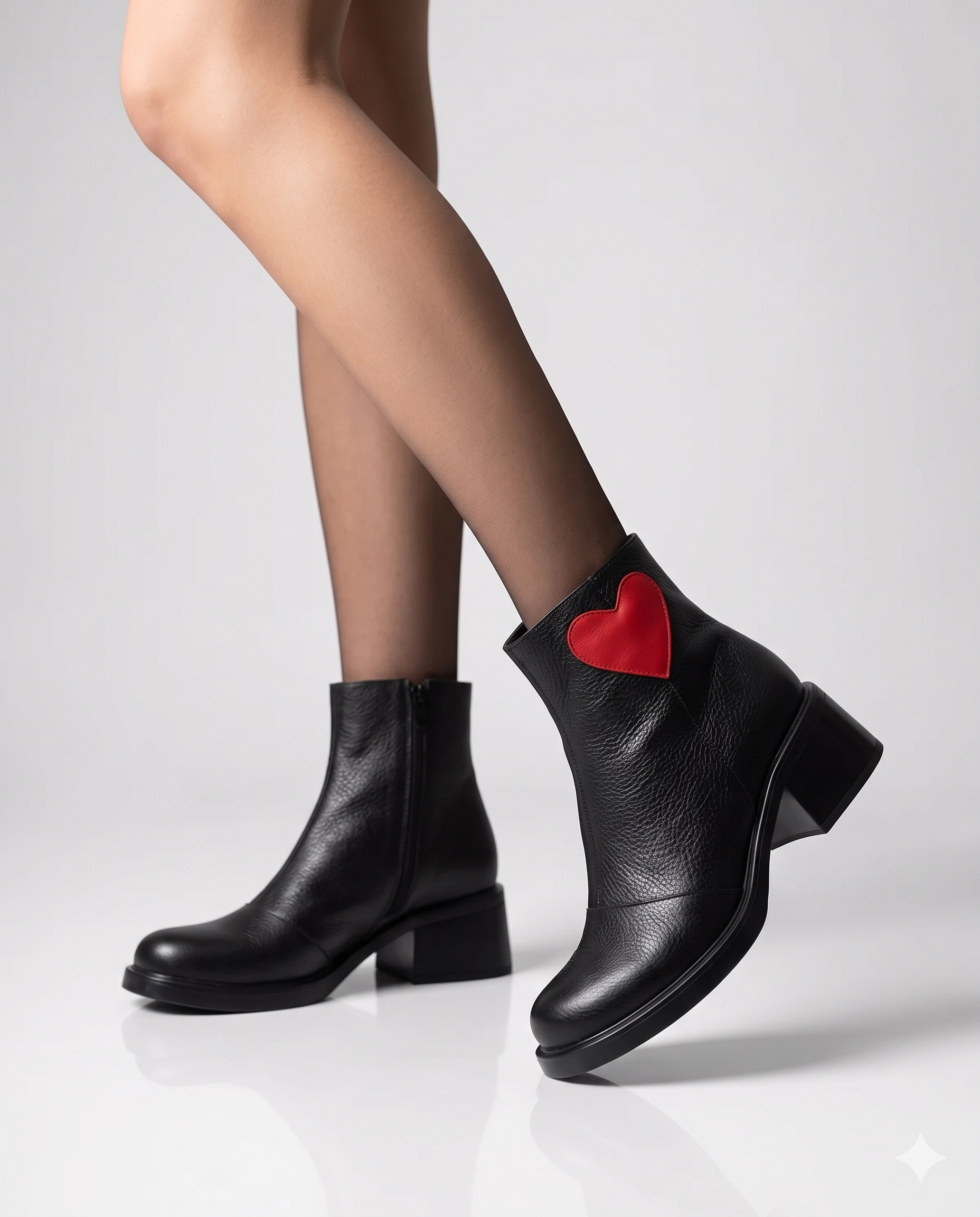 Ghete din piele naturala la comanda Sweet Love D9 - imagine 3