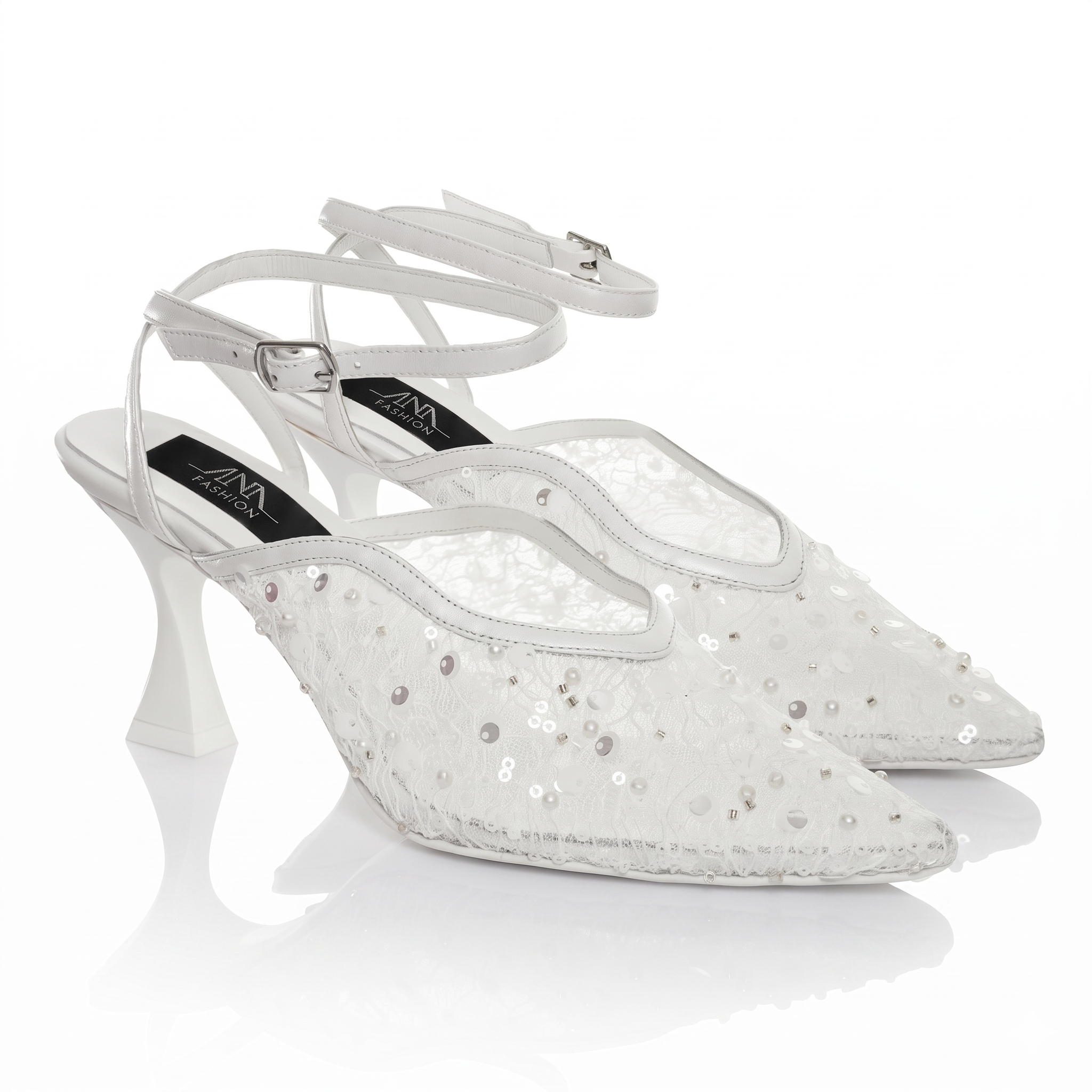 PANTOFI DAMA WHITE COUTURE VS 15