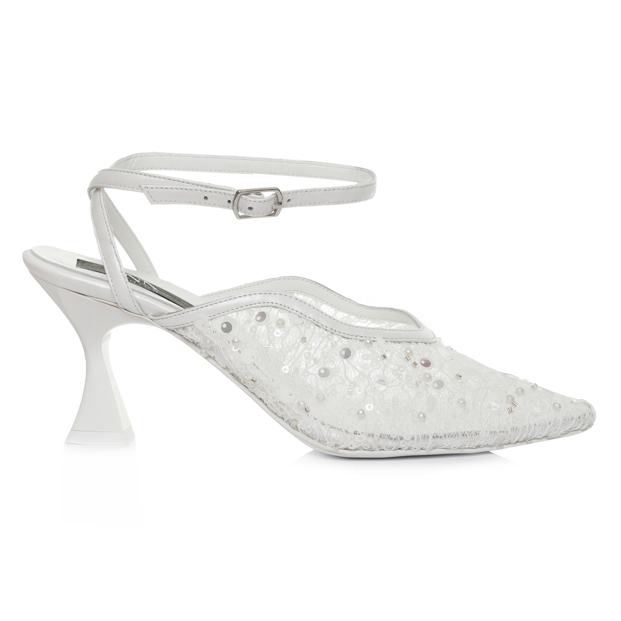 PANTOFI DAMA WHITE COUTURE VS 15 - imagine 5